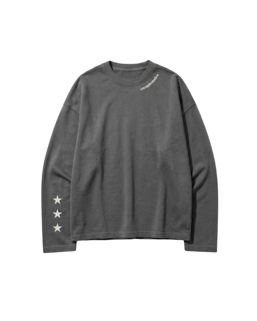 God Staff Grey Crewneck